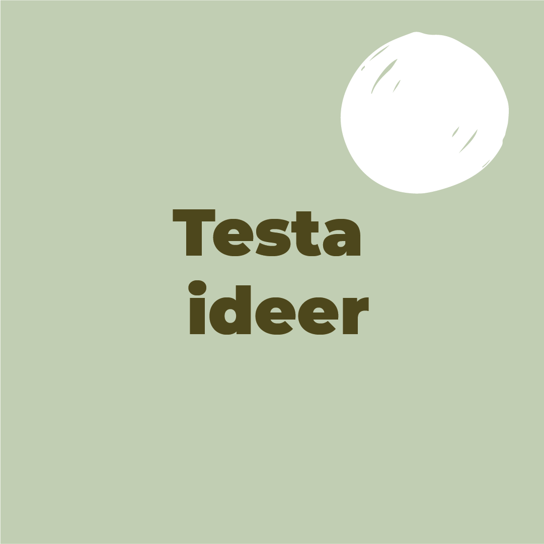 Testa ideer